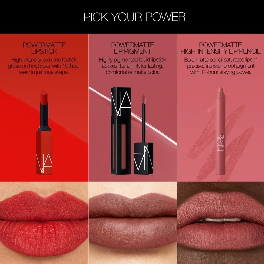 NARS • POWERMATTE HIGH-INTENSITY LIP PENCIL • NEW IN BOX